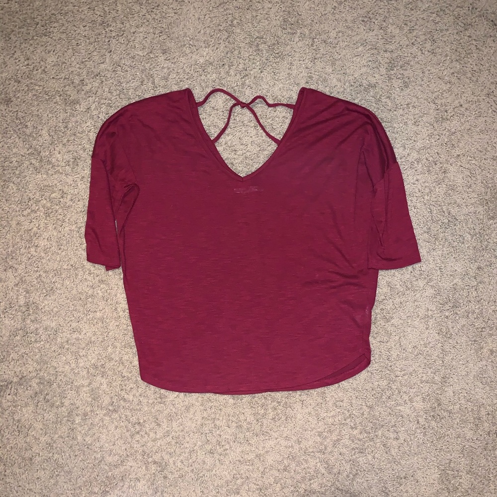 Flowing top with back detail